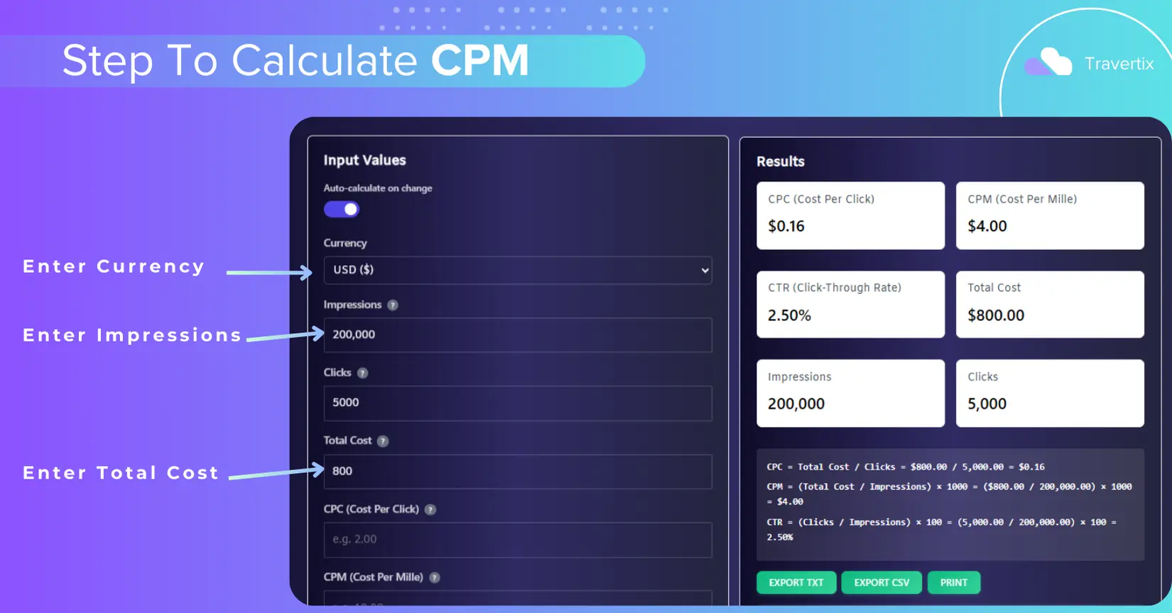 Step-by-Step Guide to Using a Free CPM Calculator